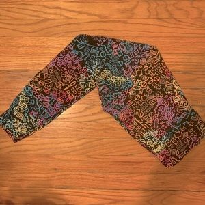 Funky Bright Colored Leggings